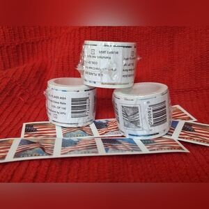 300 Forever Stamps Flag – 3 Rolls (300 Stamps) USPS